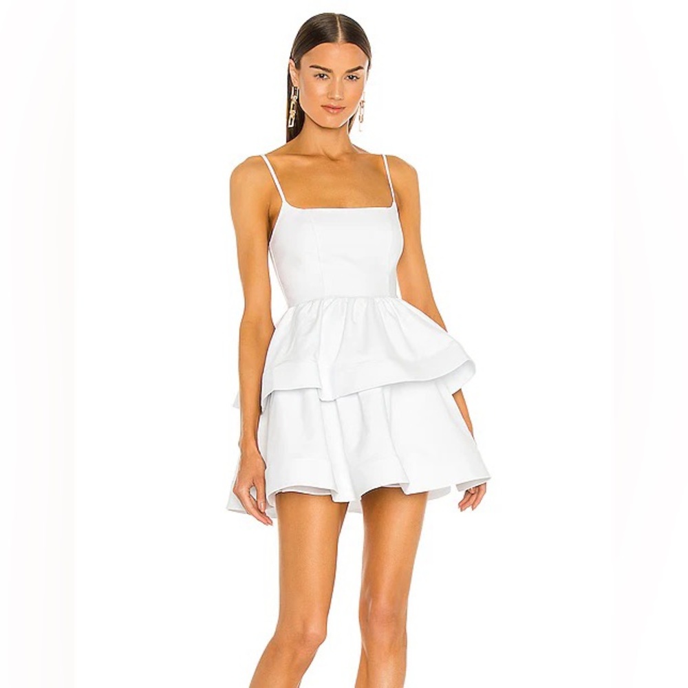 Revolve NBD white Katerina Mini dress